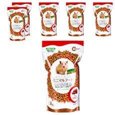 Canary 哈姆的燒肉食堂-牛+蔬菜300g 倉鼠飼料 柔軟易食 營養均衡 6入, 300g, 6包