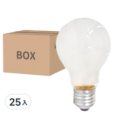 日亞 磨砂燈泡 40W 115V 箱裝25入 燈泡, 25個