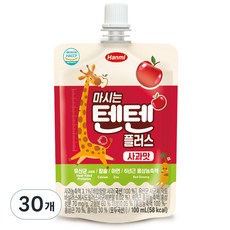 한미사이언스 마시는 텐텐 플러스 100ml, 사과맛, 30개