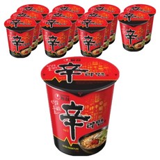 신라면 컵 65g, 12개