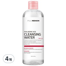 폴메디슨 히알루론산 클렌징 워터, 510ml, 4개