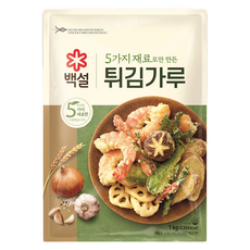 백설 튀김가루1kg 1kg 2개 상품 이미지