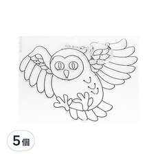 AMOS 阿摩司 壓克力模型版 M2 貓頭鷹, 5個