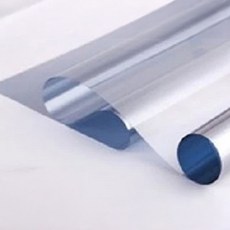 80x170CM 抗UV隔熱防曬防窺玻璃貼膜-淺灰銀, 淺鉑銀, 1個