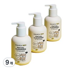 쏭레브 키즈 페이셜 클렌저 사탕향, 180ml, 9개