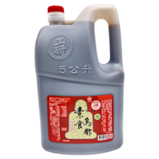 KONG YEN 工研 素食烏醋 業務用 5公升, 5L, 1桶