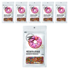 Q.one 彩色巧克力米, 130g, 6個