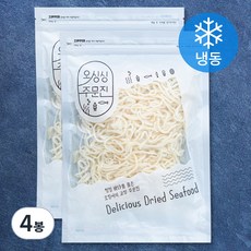 백진미 오징어 (냉동), 350g, 4봉