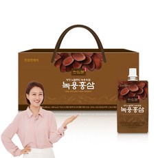 천호엔케어 청정 뉴질랜드 녹용의힘 천심본 녹용홍삼즙 80ml 30개입, 30개