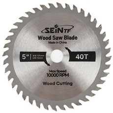 세인티에프 목공 원형톱 5인치 40날 125mm, 1개