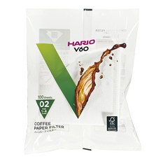 하리오 V60 종이필터 02 화이트 1~4잔용