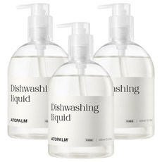 아토팜 젖병 주방세제, 400ml, 3개