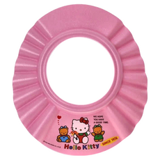 Hello Kitty 凱蒂貓 洗髮帽，EVA樹脂材質，日本產，適用年齡2-3歲, 1個