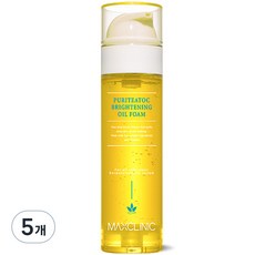 맥스클리닉 퓨리티톡 브라이트닝 오일 폼 클렌저, 110g, 5개