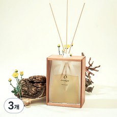 에룸포 우드 오브제 프리미엄 인테리어 디퓨저 방향제, 하이엔드 니치, 250ml, 3개