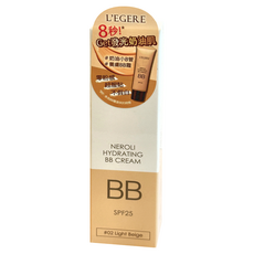 L'EGERE 橙花原液保濕BB霜 SPF25 #02 明亮色, 潤色遮瑕 保濕提亮 毛孔隱形 物理防曬, 02明亮色, 25ml, 1條