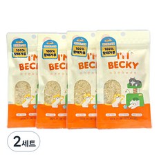 아임베키 황태가루 고양이 간식 4P, 2세트, 15g