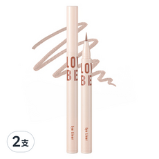 TONYMOLY Lovely Beam 臥蠶陰影筆, 眼線筆, 01 Milk Brown, 2支