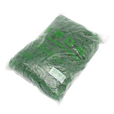 헤어베스트 원밴드 고무줄 1kg HBI051, 녹색, 1개