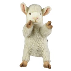 HANSA TOY 絨毛填充玩偶 小羊手偶, 1種, 1個