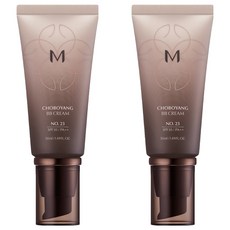 미샤 M 초보양 비비크림 SPF30 PA++, 23호 차분한베이지, 50ml, 2개 23호 차분한베이지, 2개
