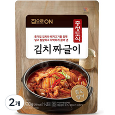 집으로온 충청도식 김치짜글이, 400g, 2개