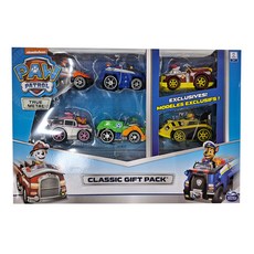SPIN MASTER 汪汪隊立大功 經典玩具車造型6入禮盒組, TRUE METAL 禮盒, 救援合金車, 1組