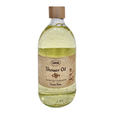 SABON 以色列綠玫瑰沐浴油 花香, 500ml, 1瓶