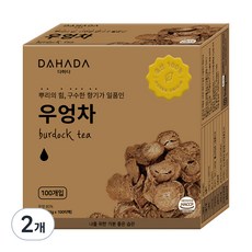 다하다 국산 우엉차, 1g, 100개입, 2개