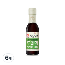 청정원 무치면 맛있는 간장, 150g, 6개