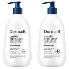 Derma B CeraMD 修復乳液, 400ml, 2個