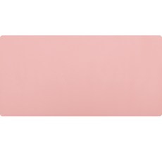 루비아르 대형 가죽 데스크매트, 핑크, 1개