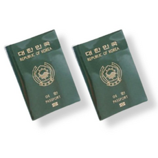 아이코어스 투명 여권케이스 2개입