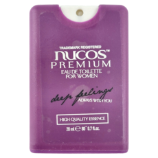 妞克斯Nucos 口袋香水 觸及真心 女士淡香水 20ml, 1盒