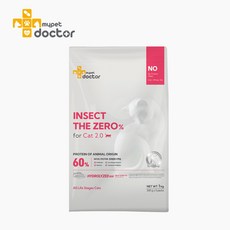 마이펫닥터 시그니처 인섹트더제로 포캣 피부알러지 고양이사료, 곤충(동애등에), 1kg, 1개