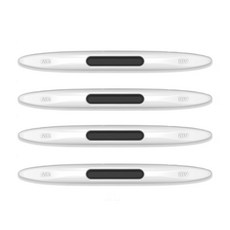 네츄럴파크 문콕 정전기 방지 실리콘 에어쿠션 도어가드 4p, 화이트, 4개