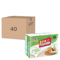 春風 抽取式廚房紙巾, 3包, 40袋