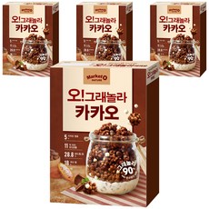 오그래놀라 카카오 시리얼, 300g, 4개