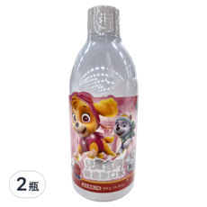 Lab52 齒妍堂 兒童含鈣健齒漱口水 汪汪隊聯名款 綜合莓果, 獨家10倍鈣配方 強化護齒, 全食品級成分, 300g, 2瓶