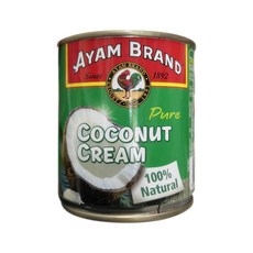 AYAM 雄雞標 特級椰漿, 100%天然, 無防腐劑, 無添加劑, 無麩質, 無添加水, 270ml, 1罐