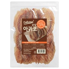 해맑은푸드 조미 순살 아귀포 대, 30g, 10개