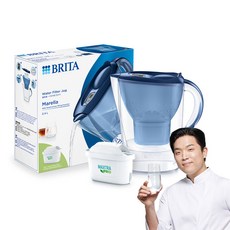 브리타 정수기 마렐라 쿨 블루 2.4L 1개 자가설치 2.4L, 브리타 마렐라 쿨 막스트라 플러스 블루