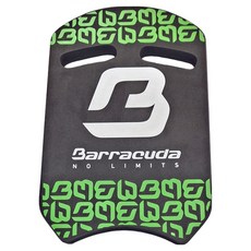 Barracuda 巴洛酷達 助浮板 雙孔, 黑色 + 螢光綠色, 415 x 280 x 30mm