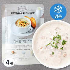 베키아에누보 머쉬룸 크림 스프 (냉동), 180g, 4개 180g, 12개