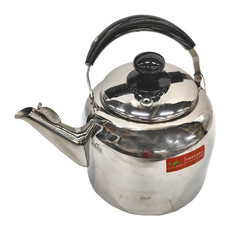 CALF 牛頭牌家族 百福樂笛音壺 4.0L, S/S Calf Whistling Kettle，適用於瓦斯爐、電爐、電磁爐、陶瓷爐, 4L, 1個