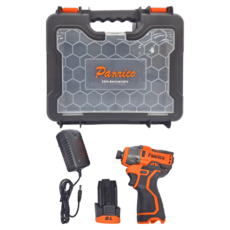PANRICO 百利世 16V無刷鋰電衝擊起子機，附2顆2.0Ah鋰電池, 1組