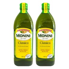 모니니 클라시코 엑스트라 버진 올리브오일 1L, 2개 1000ml, 2개