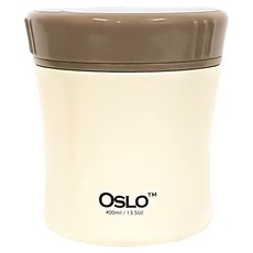 OSLO 不鏽鋼悶燒罐, 象牙白, 400ml