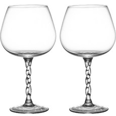 WednesdayOff Twist水晶酒杯, 2個, 490ml