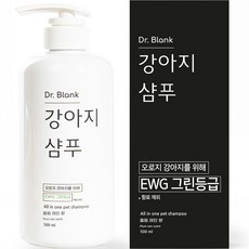 닥터블랭크 강아지 저자극 샴푸 플럼레인향, 2개, 500ml